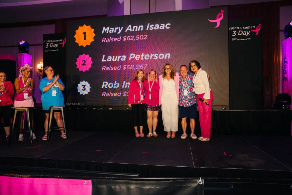 The top individual fundraisers at the 2026 Boston 3-Day.