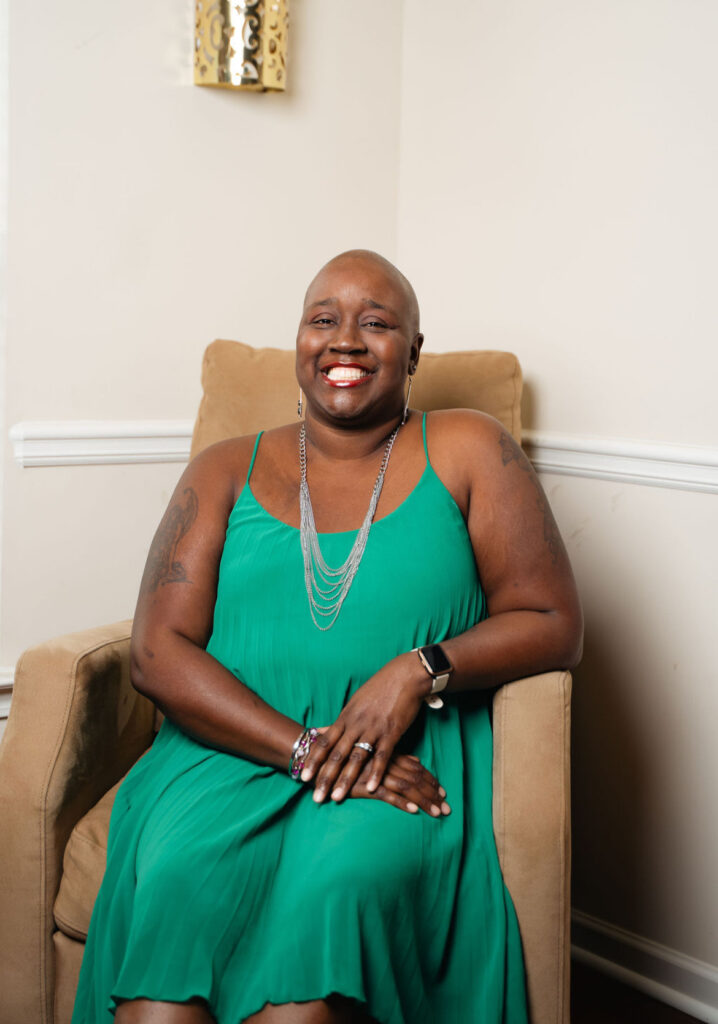 Lea is living with metastatic breast cancer.