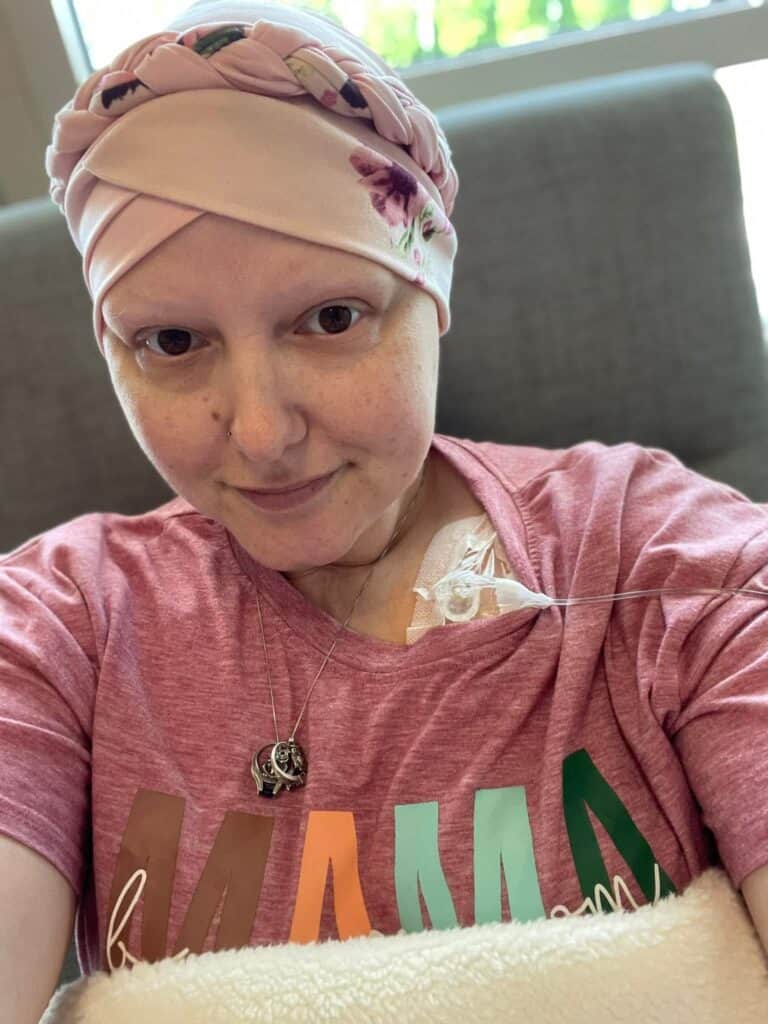 Breast cancer survivor Keisha