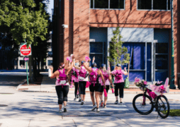 The 2025 Susan G. Komen Boston 3-Day was home to groups of walkers dressed in pink from head to toe. as they walked throughout the iconic city streets.