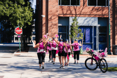 The 2025 Susan G. Komen Boston 3-Day was home to groups of walkers dressed in pink from head to toe. as they walked throughout the iconic city streets.