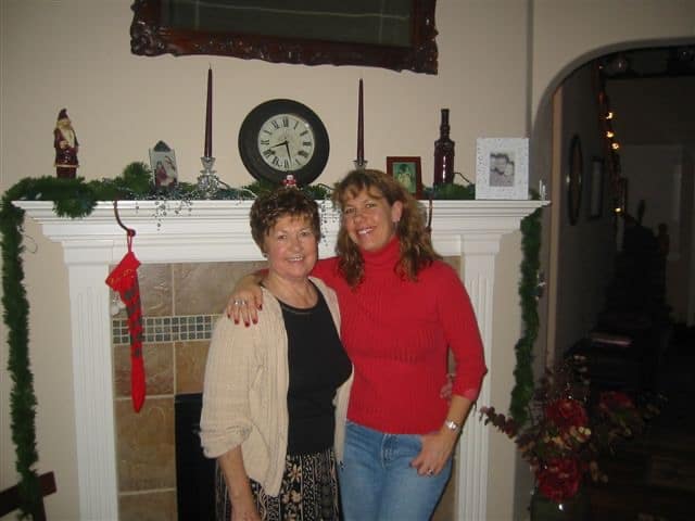 Loretta E. and her mother, Beverly, who passed away from breast cancer.